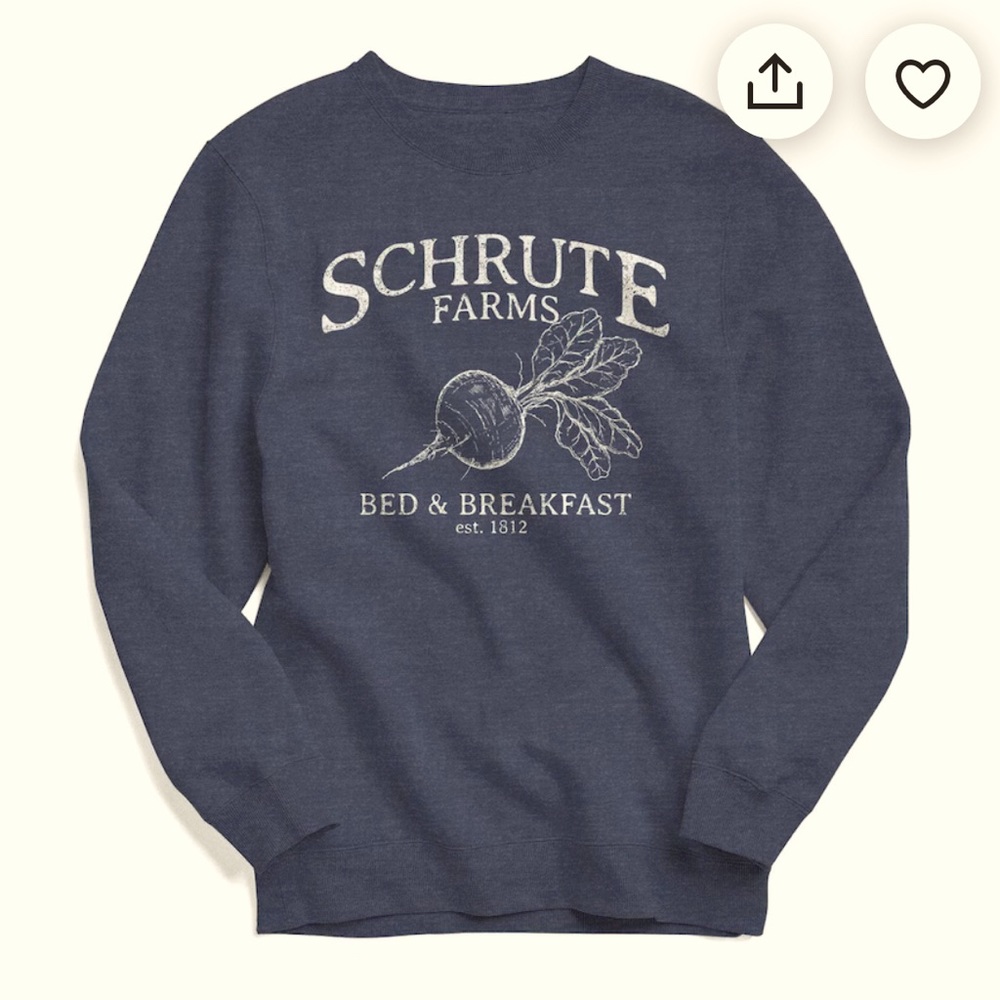 Etsy The Office Schrute Farms Sweatshirt